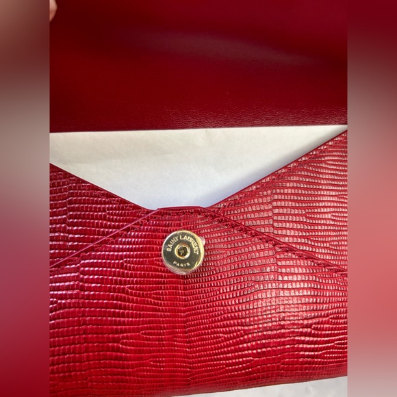 Ysl pochette paloma j Sahara tejus print new poppy flower clutch bag - Picture 8 of 11